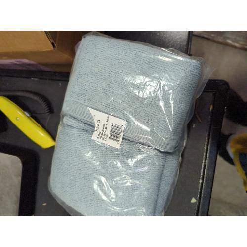 Haven Organic Cotton Terry Washcloth in Celestial Blue (6pc)