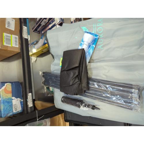 Aurora XL Ice Bath - Up to 6'7, Heavy Duty, Inflatable, Portable, Black, Cold Plunge Tub with Thermometer & Timer