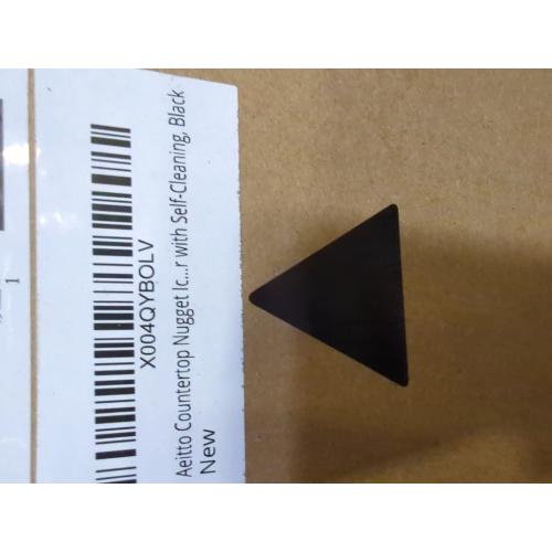 Aeitto Nugget Ice Maker Countertop, 55lbs/Day, Rapid Ice Release in 5 Mins, Large Capacity Chewable Ice Maker, Self-Cleaning with Stainless Steel Housing Ice Machine for Home Office and Party, Blcak