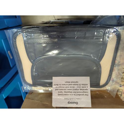 Ouzorp Car Center Console Cover, Upgraded Microfiber Leather Car Arm Rest Cover with 2 Storage Bags, Universal Armrest Cover for Car Storage Box Car Interior Accessories Protector for Most Vehicle