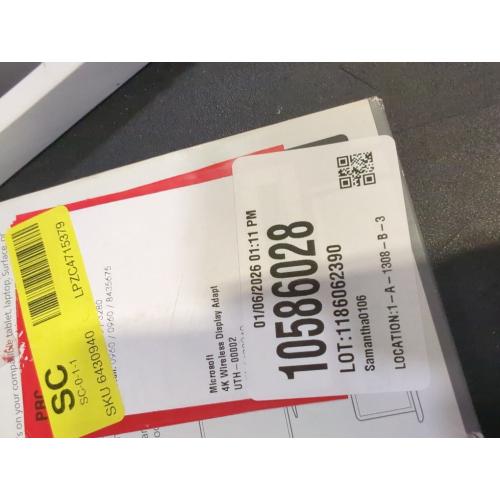 Microsoft 4K Wireless Display Adapter Black