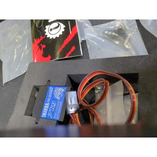 INJORA 7KG Servo INJS2065 with Mount and Servo Horn for TRX4M TRX4MT 1/18 RC Crawler Upgrade Parts, High Torque Waterproof