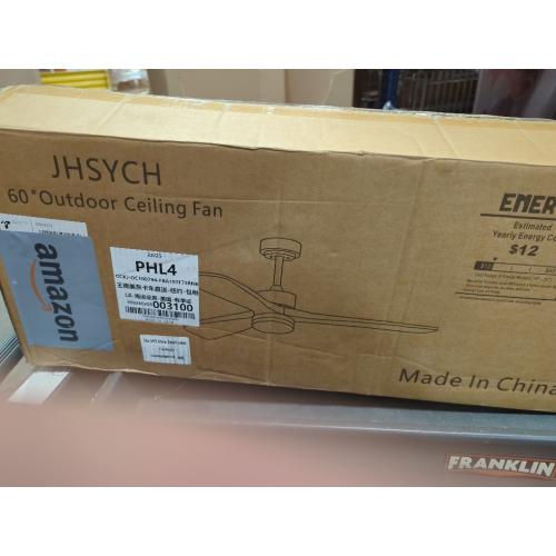 Ceiling Fan without Light, Smart Wood Ceiling Fan
