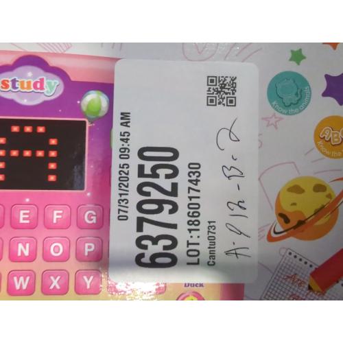 TEPSMIGO Electronic Learning Toys, Interactive Tablet Sensory Toys for Toddlers 3-4 Year Old Girls Boys Gifts with Alphabet, Numbers, Music, Math for Preschool Children