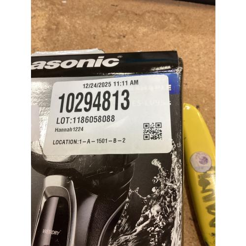 Panasonic ARC 5-Blade Advanced Men's Electric Shaver with Clean & Charge System ES-LV95-S