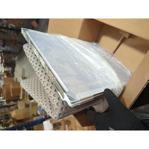 Pinkpum 6 Pack Closet Organizers Storage Box, Stackable Plastic Drawer Basket for Clothing, Stackable Storage Bins Shelf Storage Container for Closet Wardrobe Bedroom Bathroom Office White