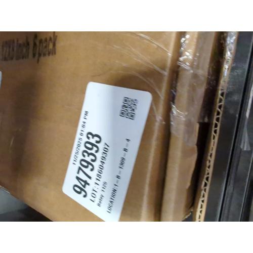 4 Pack Heavy Duty Floating Shelf Brackets, Black Metal L Wall Brackets, DIY Industrial Shelf Brackets - L 6 x H 4 x W 1.6 ( 1/5 Inch Thicked )