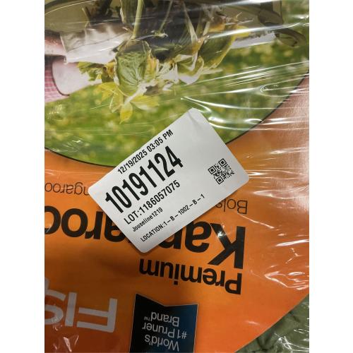 Fiskars Kangaroo Collapsible Garden Bag with Heavy Duty Hardshell Bottom for Yard Waste, 30 Gallon Reusable Container for Lawn Care and Gardening