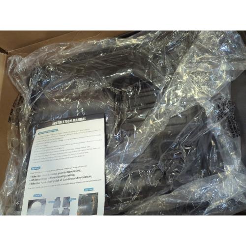 Floor Mats Custom for Nissan Murano 2024 2023 2022 2021 2020 2019 2018 2017.5 All Weather Protection TPE Heavy Duty Non-Slip Automotive Floor Liners Fits Front& 2nd Row Set Accessories, Black