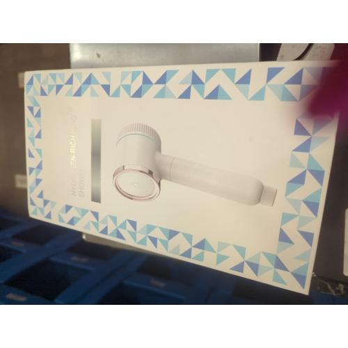 Hydrogen Generator Shower Head – High Pressure Handheld with Vitamin C Filter, Water Softener, Aromatherapy – Removes Chlorine, Hydrates Skin & Hair – 1200ppb Hydrogen