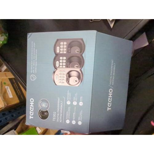 TEEHO TE001 Keyless Entry Door Lock with Keypad - Smart Deadbolt Lock for Front Door with 2 Keys - Auto Lock - Easy Installation - Oil-Rubbed Bronze