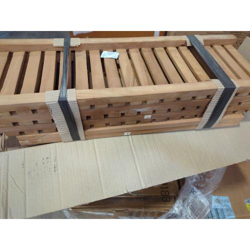 Patiojoy 3 Tier Storage Rack Brown Wood