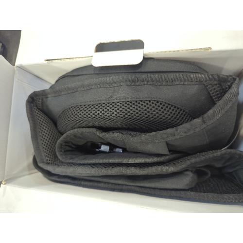 Momcozy Hip Seat Baby Carrier - Adjustable Waistband with Original 3D Belly Protector, Ergonomic Carrier with Various Pockets for Newborns & Toddlers up to 45lbs (Black, Medium)