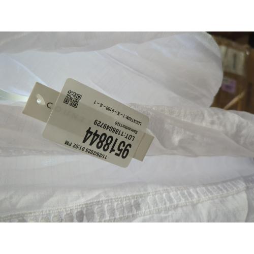 counterparts women's white tunic blouse size 1x