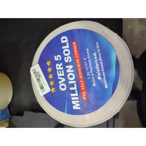 Drywall Corner Tape Self-Adhesive - Drywall Corner Bead, Auxiliary Positioning PVC Corner Tape, for Inside and Outside Corner(1.96 x 131′)