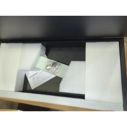 Black Bathroom Medicine Cabinet with Beveled Edge Mirrored Door 16 x 36 inch, Recessed or Surface Mount, with Adjustable Glass Shelves