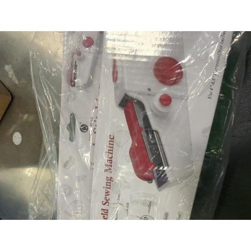 Quick Sew Mini Handheld Sewing Machine, Portable Electric Sewing Machine For Beginners Adults, Easy To Use Suitable for Sewing Clothes, Fabrics, Family Travel, DIY