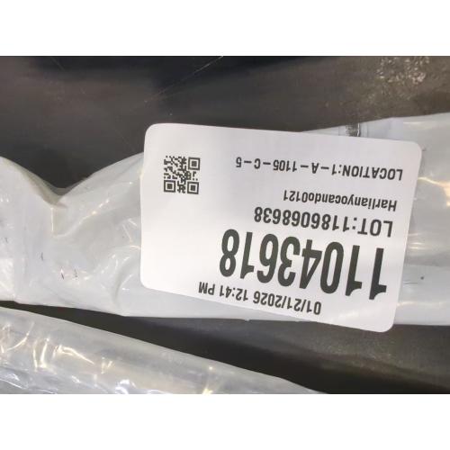 Black Alno A2802-8 Vita Bella 8 Center To Center Modern Smooth Bar Cabinet Bar Handle / Drawer