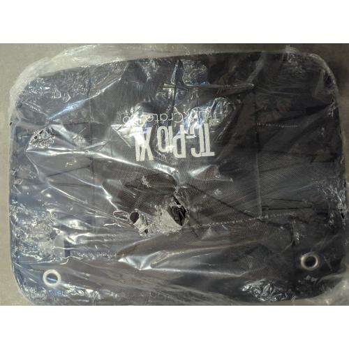 Black XL TRUNKCRATEPRO Premium SUV, Truck, Car Trunk Organizer With Expandable Compartments - Lightweight Foldable Cargo Organizer