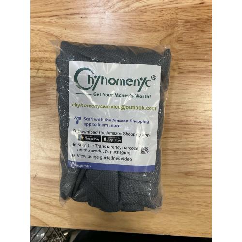 DARK GREY KITCHEN CURTAIN 	14L x 60W