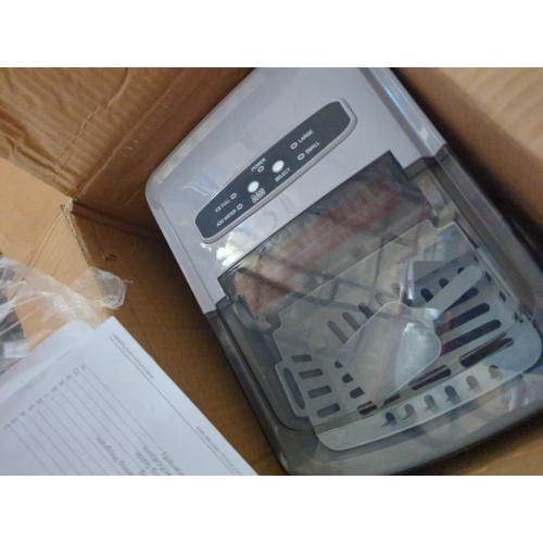 Frigidaire 26 lb. Countertop Self Cleaning Ice Maker EFIC120-SS-SC, Stainless Steel