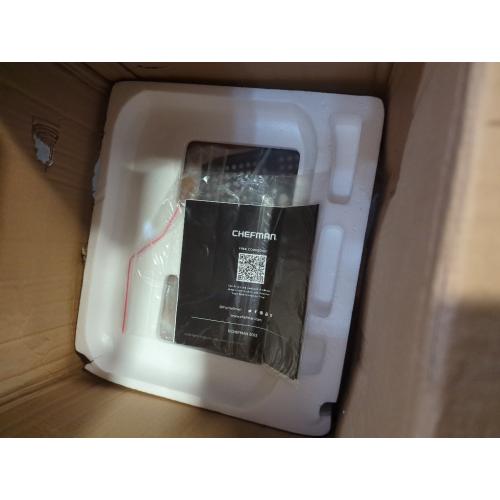 CHEFMAN 6 Quart Dual Basket Air Fryer Oven with Easy View Windows, Sync Finish, Hi-Fry, Auto Shutoff, 2 Independent 3Qt Nonstick Dishwasher Safe Frying Baskets, Digital Double Air Fryer - Black