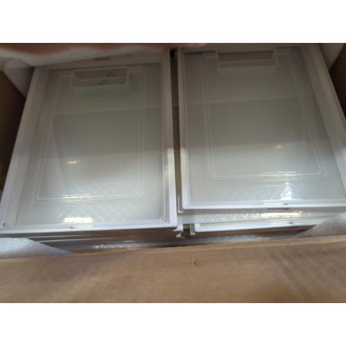 WHITE LARGE 6 pack - 14.6 Inches Long for BIG Shoes & Sneakers, Shoe Storage Organizer, Shoe Storage Boxes, Shoe Box Clear Plastic Stackable, Shoe Containers, Shoe Organizer for Closet