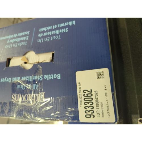 Dr. Brown's Bottle and Pacifier Sterilizer and Dryer - Gray