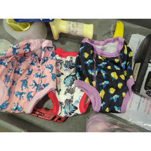 Joyo roy 10Pcs Strong Absorbent Toddler Training Underwear 3T Soft Thick Padded Leakproof Kid Confident Baby Potty Training Underwear for Girls Comfortable Snug Fit Washable Waterproof Pee Pants