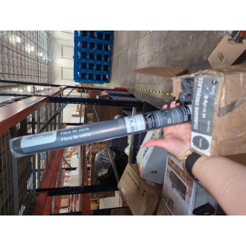 Saint-Gobain ADFORS Standard Screen, 48 Inches x 84 Inches Roll - Replacement Screen for Windows and Doors - Charcoal