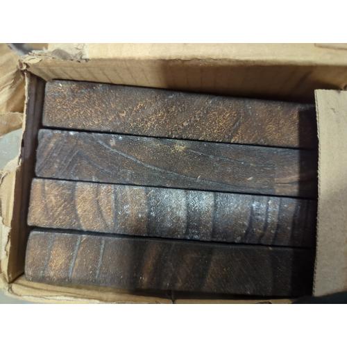 36 Inch Floating Shelves for Wall, Wood Wall Shelves for Bedroom, Brown Set of 4