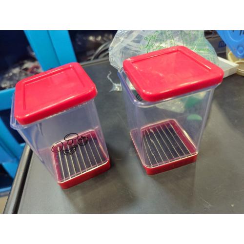 2 Pack Fruit Slicer Cup, Speed Cutter for Strawberry Banana Grape Egg, Stainless Steel Vegetable Cutting Kitchen Gadget, Kitchen Portable Slicing Tool