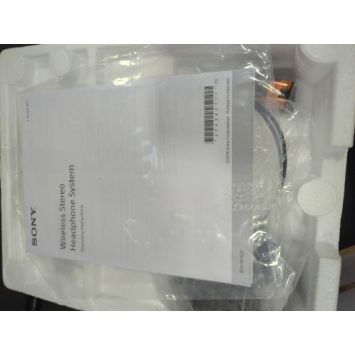 Sony RF400 Wireless Home Theater Headphones for Watching TV (WHRF400), Black, 2.9 (Requires use of RCA Audio Out or Headphone Jack on Television)