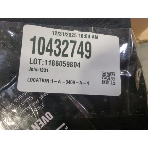 Set of 2 All-Clad Silicone Oven Mitts: Heat Resistant up to 500 Degrees - 100% Cotton & Silicone,  Oven Mitt for Kitchen and Barbecue, 2-Pack, Black