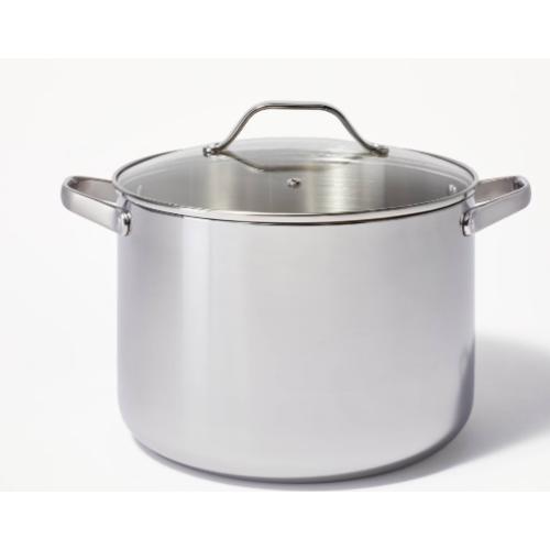 Stainless Steel Stock Pot Silver - Figmint™