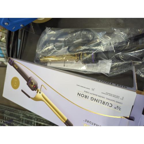 Hot Tools Pro Signature Gold Curling Iron - 0.75
