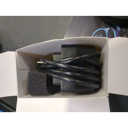 Black Mast Halo Tattoo Power Supply Box LCD Digital Display for Tattoo Machines