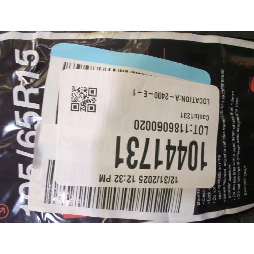 195/65R15 91H CT-1, Radial, All Season