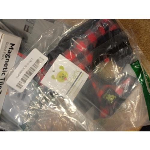 EcoBark Step in Dog Harness - Eco-Friendly Teacup Dog Harnesses for XXS, XS, and Small Dogs - Reflective and Adjustable Mini Body Halter Vest -Tiny Soft Mesh Toy Breed Harness (XXXS, Plaid)