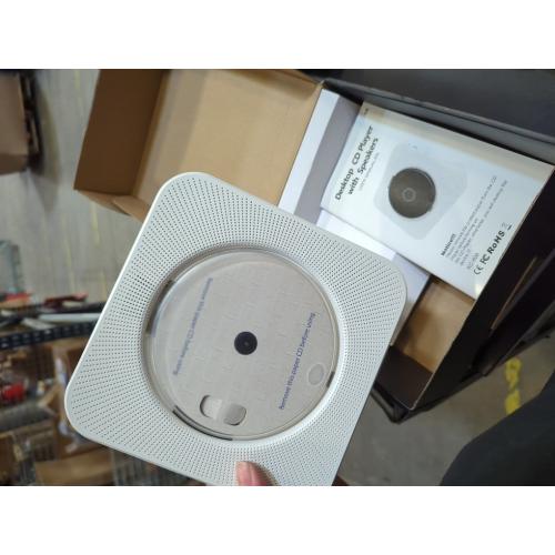 CD Player Portable Bluetooth Desktop CD Player for Home with Timer Built-in HiFi Speakers with LCD Screen Display Boombox FM Radio USB Type-c