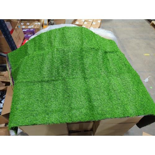 Artificial Grass Rug, 48 x 36 Fake Grass Mat for Dogs, Washable Dog Potty Training Grass Pee Pads with Drainage Holes, Large Green Turf Rugs for Patio, Outdoor, Indoor