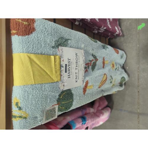 Envogue Harvest Collection Knit Throw 50 x 70