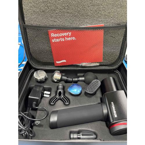 HYDRAGUN Massage gun for muscle pain, tension, pain, knots. 12 mm AMP for deep and powerful massage through the quietest motor technology.