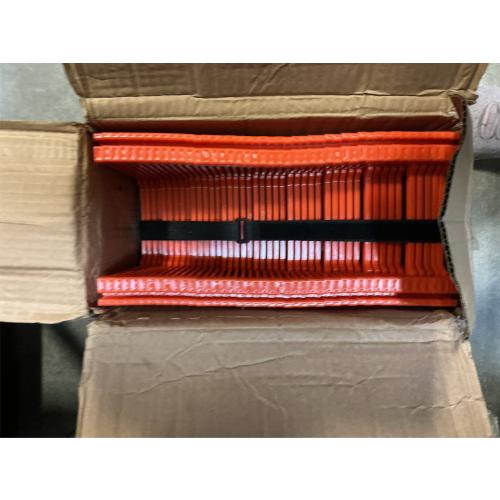 WELLUCK RV Sewer Hose Support 10FT, Blaze Orange RV Sewer Support with Adjustable Height Design, Secure Rubber Band and Carry Strap, Quick Setup and Collapse for Campers Travel Trailers and Motorhome