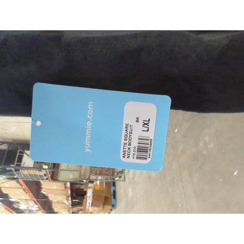 Yummie womens Anette Square Neck Shaping Bodysuit. Size L/XL