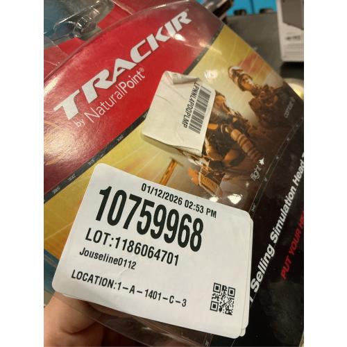 TrackIR 5 Head Tracking System with TrackClip PRO – 6DOF USB Optical Motion Tracker for PC Gaming, Flight & Racing Simulators – NaturalPoint Head Tracker Bundle