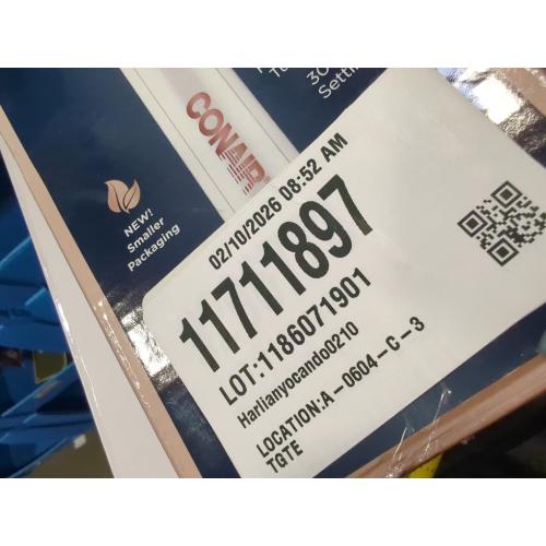 Conair Double Ceramic 3/4-Inch Curling Iron, ¾-Inch Barrel Creates Tight Curls, Hair Curler for Use on Short, Medium, and Long Hair, White