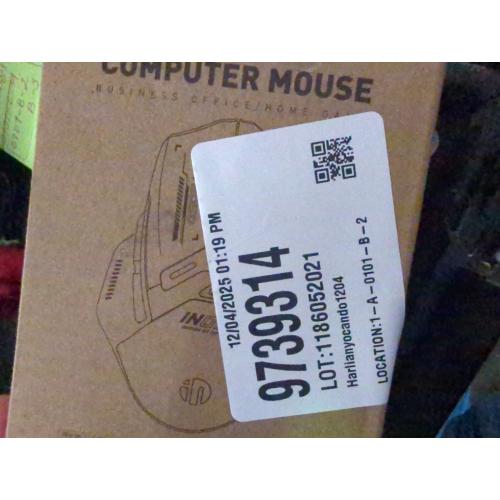 INPHIC IN9 Wireless Gaming Mouse, True Tri-Mode Bluetooth/Type-C Wired/2.4G Wireless Connection, 10000 DPl, Fully Programmable, RGB Backlit, for Laptop PC Mac