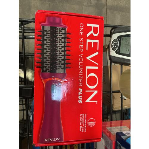 Revlon one-step hair dryer & volumizer hot air brush, purple