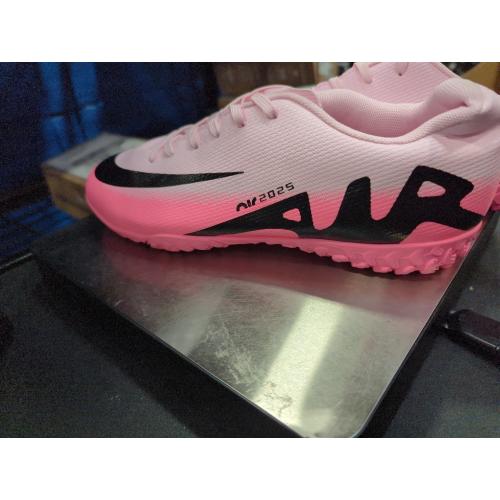 Size/ 42 Nike Mercurial Superfly 9 Academy Turf High-Top Soccer Shoes (DJ5629-601, Pink Foam/Black) Size 10.5